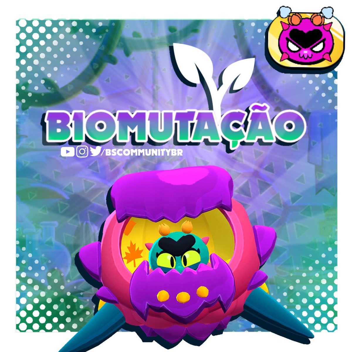 Hoje é o último dia da temporada da Biomutação! ✨
O tão aguardado ambiente da Rosa chegou depois de tantos pedidos, e agora está na hora de nos despedirmos. 💦 
Não se esqueçam de fazer todas as missões pendentes! 👀
