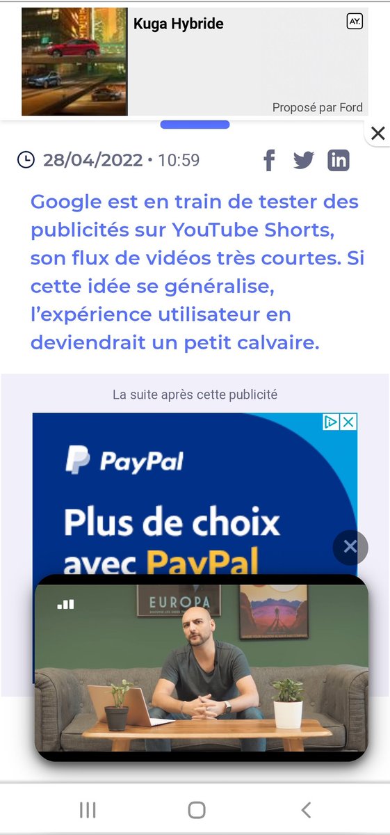 LeTypeDansLaVDO's tweet photo. Mdr @Frandroid https://t.co/e0WmEjv0jQ