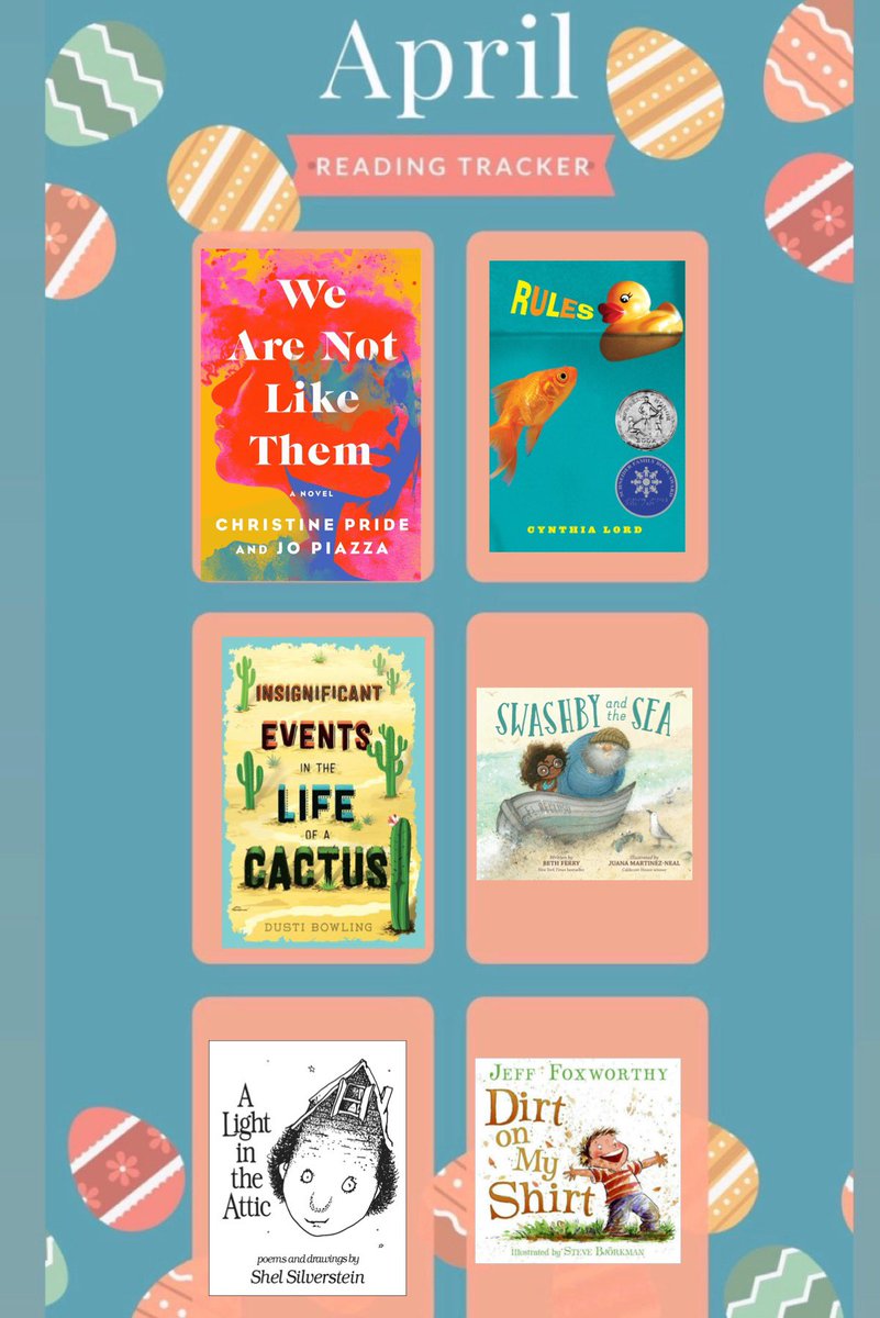 PrimarilyMedia's tweet photo. My month in reading. I love this graphic @WeAreGCRA to help this #librarian stay accountable for my own reading. This month was filled with #poetry #NCCBA and wonderful books just for ME!! #ElevateCabarrus ❤️📚 #reading #books #readmore #read15 https://t.co/ytki2S1iSS