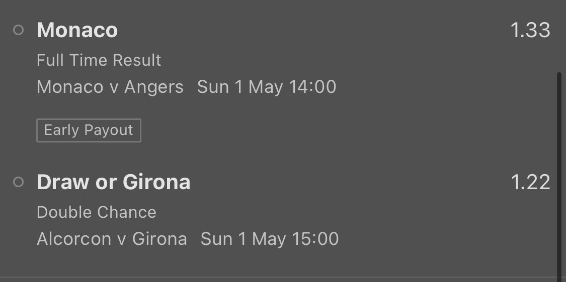 TipsRaw's tweet image. Football Bets ⚽️

- Double @ 1.62

- Double @ 1.8

- AC Milan @ 1.61

- Chelsea Big Odds @ 4.0 

More to come later 🤝