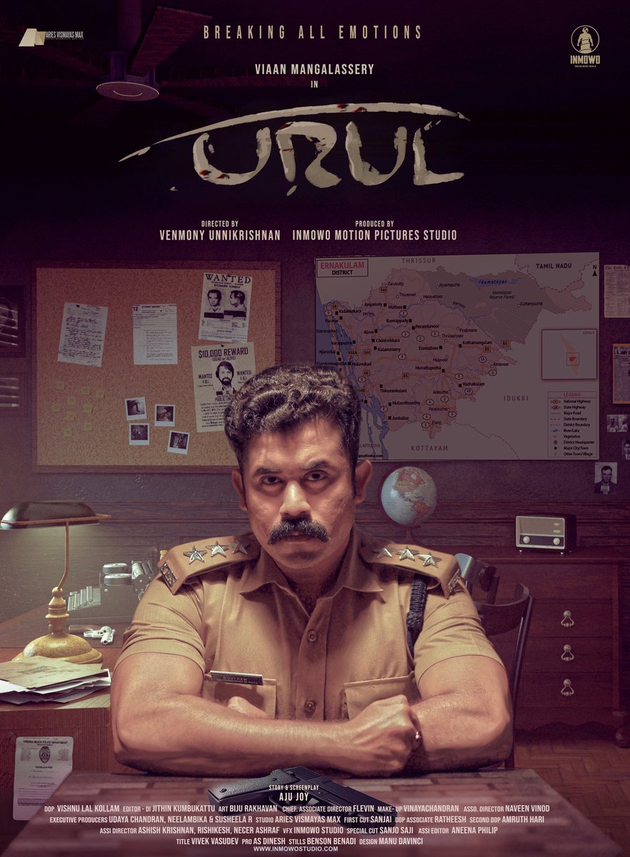 Kabirduhansingh's tweet photo. Happy to announce the first look of #urul . It’s time for Breaking all emotions
Best wishes to the entire team @InmowoS #venmonyunnikrishnan
#ajujoy #udayachandran #neelambika , #Susheelap #jithinkumbukattu https://t.co/DDWw6hrHI2