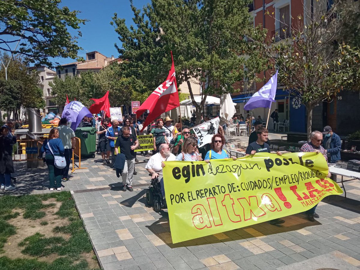LABnafarroa's tweet photo. 📷 TUTERA
#Altxa
#EginDezagunPosible
#MaiatzarenLehena
#M1
#GoraLangileBorroka https://t.co/fRTV9QWM0B