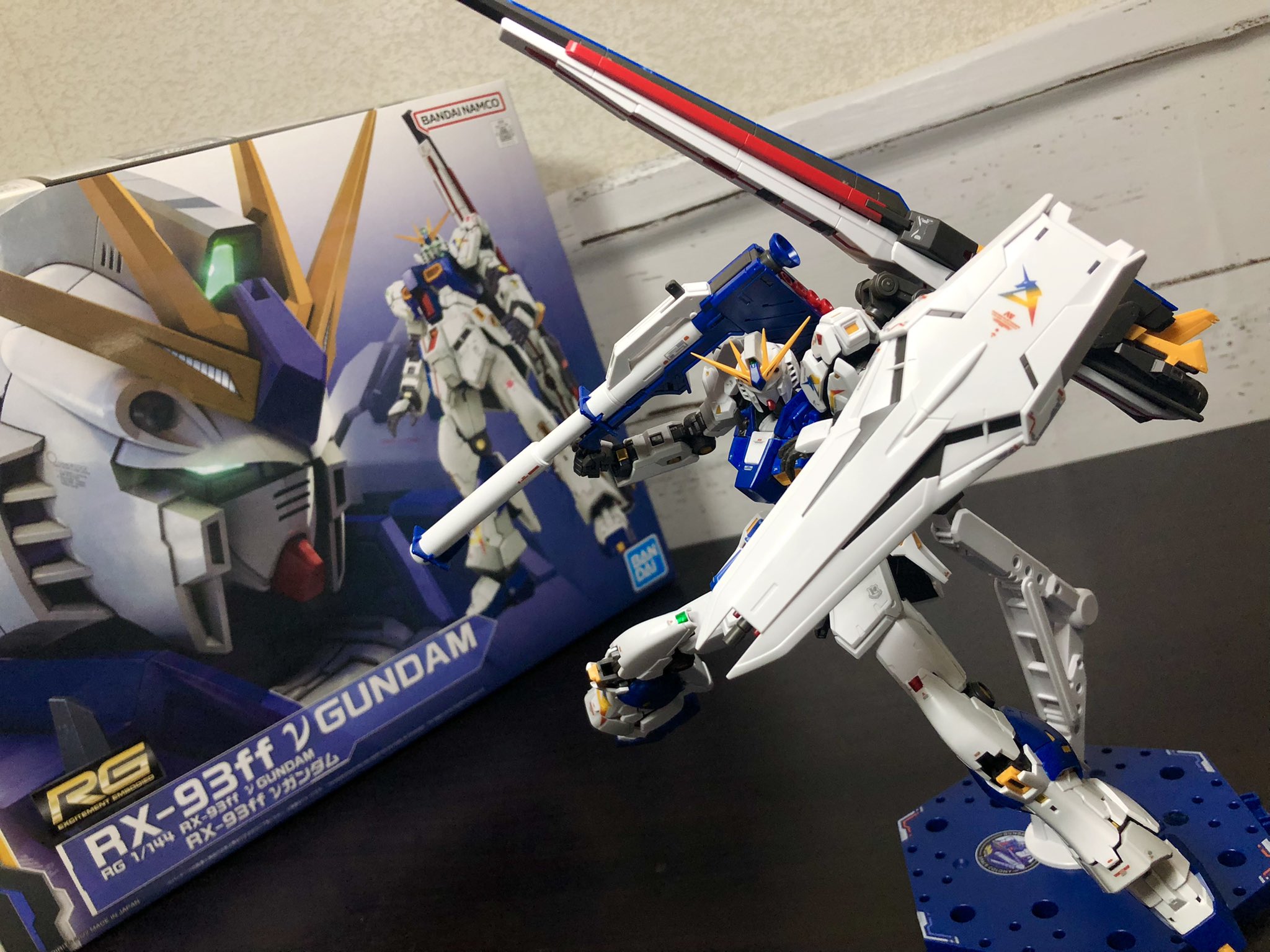 BANDAI RG 1/144 RX-93ff νガンダム ららぽーと福岡 ガンダム