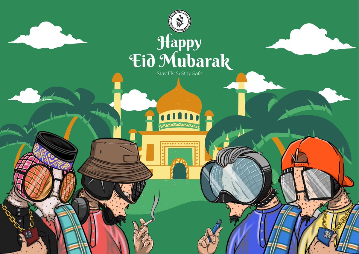 FlySquadNFT's tweet image. Hello Flies &amp;amp; Friends!

We at FlySquadNFT are surprised that we are going to celebrate Eidul Fitri tomorrow and most of us are running here and there to prepare our best 😂

We take this opportunity to wish everyone Selamat Hari Raya Aidilfitri, Maaf Zahir &amp;amp; Batin ❤️🪰

#FSPII