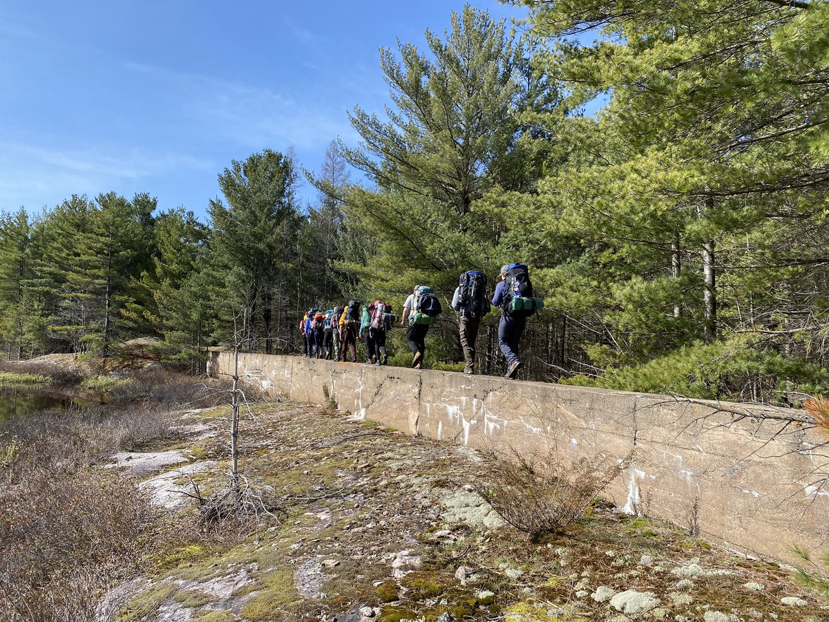 ParrySoundHigh's tweet image. Out Trip Club got out for a short, local, and excellent trip for the first time since September 2019. We had great weather and a great time. Thanks to @gntrails for helping to make it happen!