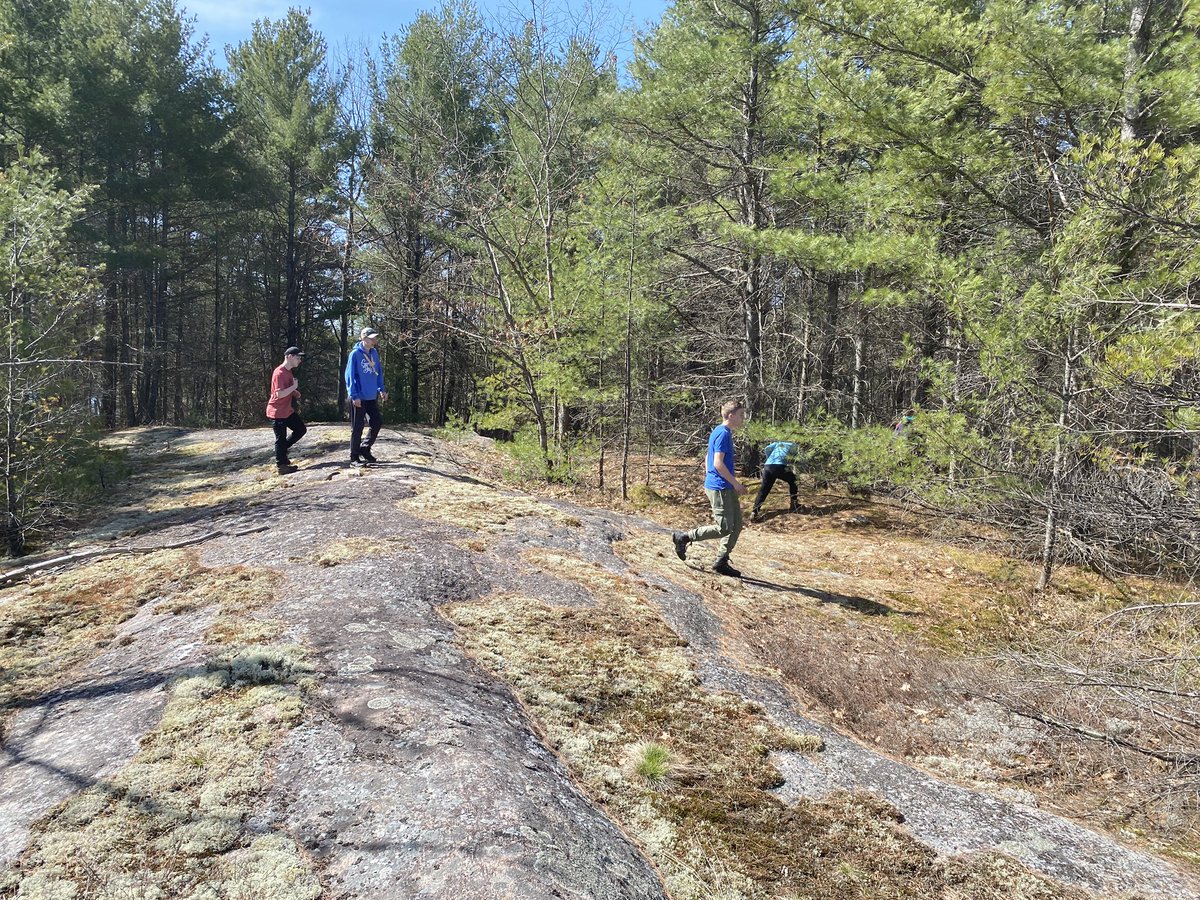 ParrySoundHigh's tweet image. Out Trip Club got out for a short, local, and excellent trip for the first time since September 2019. We had great weather and a great time. Thanks to @gntrails for helping to make it happen!