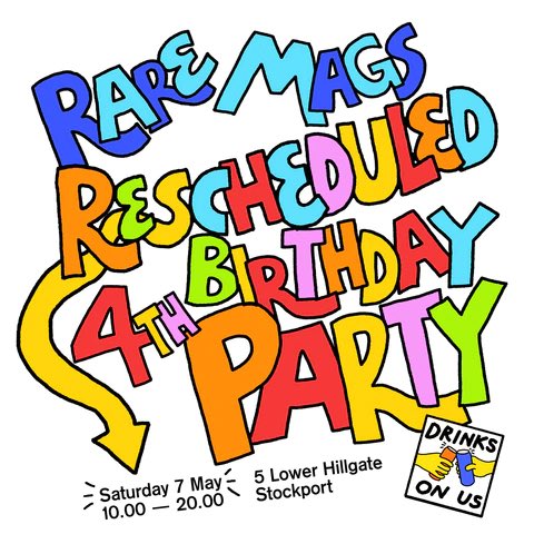 Rare Mags Just A Gentle Reminder Our 4th Birthday Bash Is Next Weekend Free Beers And Free Chat Let S Party To A Mild Degree Betwixt Our Shelves T Co T2qrcps4nx