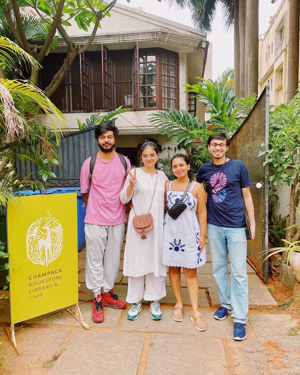 sia_steel's tweet photo. Champaca is a gift to Bangalore. No other way of putting it across.
#indiebookstore #champaca https://t.co/IsIlAGMBwq