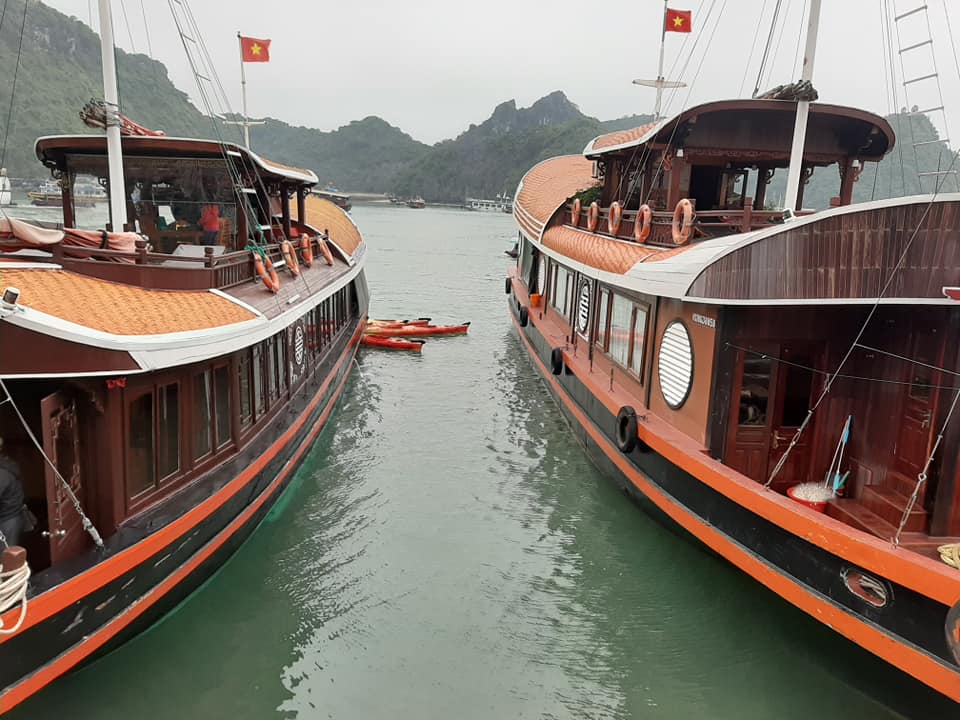 JunksVintage's tweet photo. Amazing cruise #lanhabay #bsa #catbaisland #indochineclassic https://t.co/bdIV0CJZzc