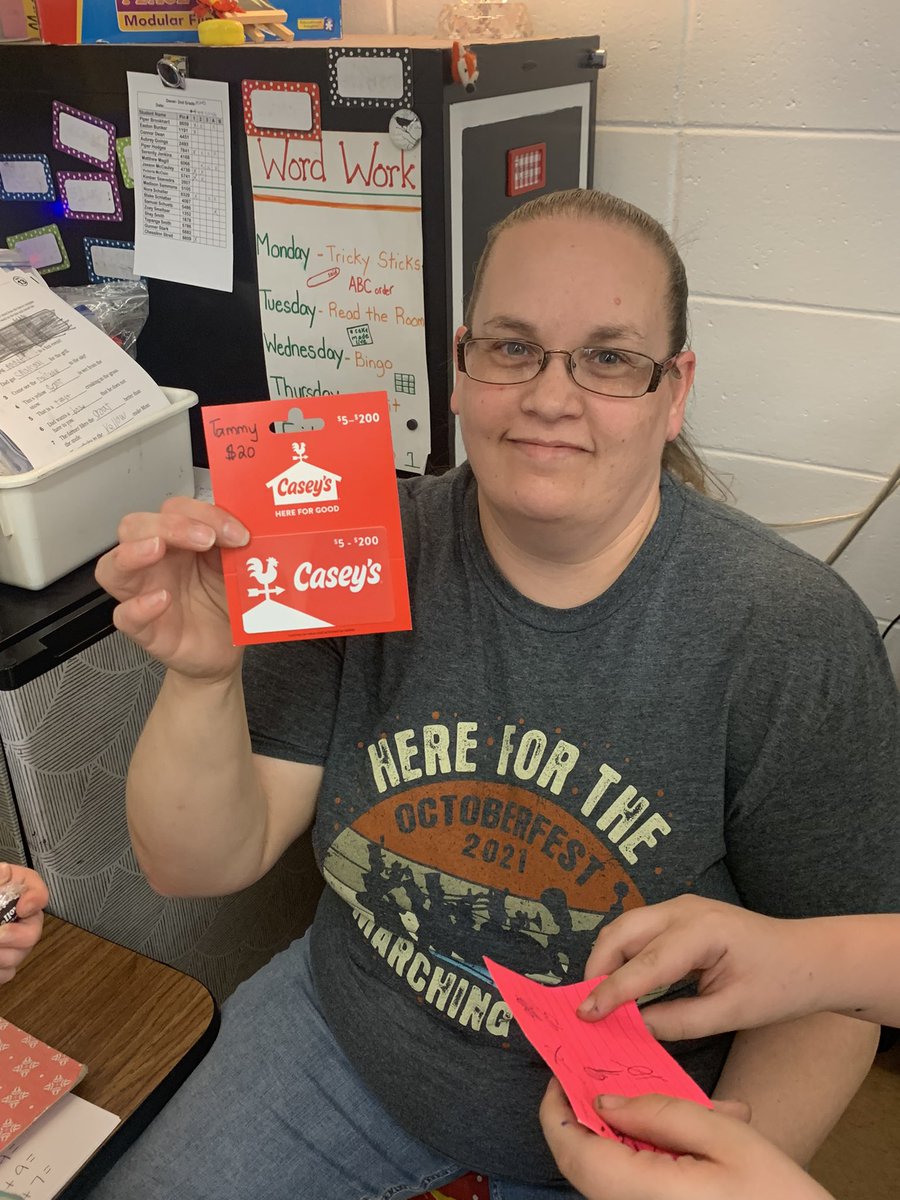 mrsparrishk5's tweet photo. Winner, winner!!! The winners of my April BINGO challenge at #bhawkel! @LizzyBteaches @ClarkCoIndians https://t.co/9UbRDyyF5F