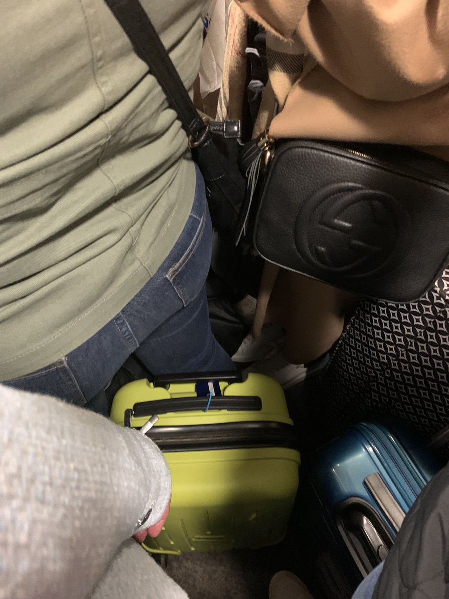 journalivsm's tweet photo. @thetrainline @EastMidRailway this is actually appalling… so many people have reserved seats, yet everyone is just doing a free-for-all. no ability to distance ourselves. we’re packed in like sardines for the next 2.5 hours… shocking. i did not pay money for this. https://t.co/CZSEd1bJ1p