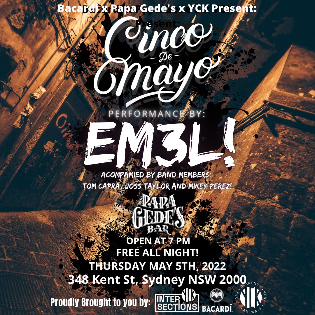 Day SIXTY FIVE my dude! @elonmusk I’ve got @BACARDI supporting this event in Sydney, you wanna chuck us 50k to support a USA tour? 🥳 #sydneymusicscene