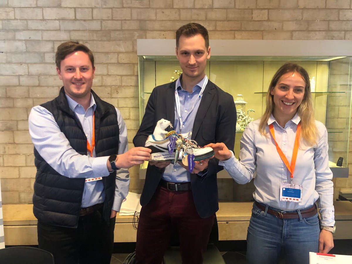 DefeatMsa's tweet photo. The team @fluidicanalytic helped #KickMSA @Synuclein Meeting in Belgium,April 12-15,2022. Fluidic, a top commercial sponsor & Defeat MSA Alliance was the top charity sponsor.
#defeatmsa #MSAresearch #synuclein #leuven #kuleuven #belgium https://t.co/Yqu8men59D