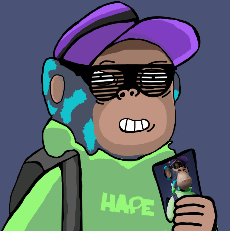 imagine my HAPE in the MINDBLOWON UNIVERSE, this is how he would look like
@MindblowonNFT <a href="/HAPEsocial/">I Iape®</a> 
<a href="/lickpalik/">Palik</a> <a href="/TED3166/">T.E.D.</a>  #MindblowonNFT #MindblowonArt #NFT