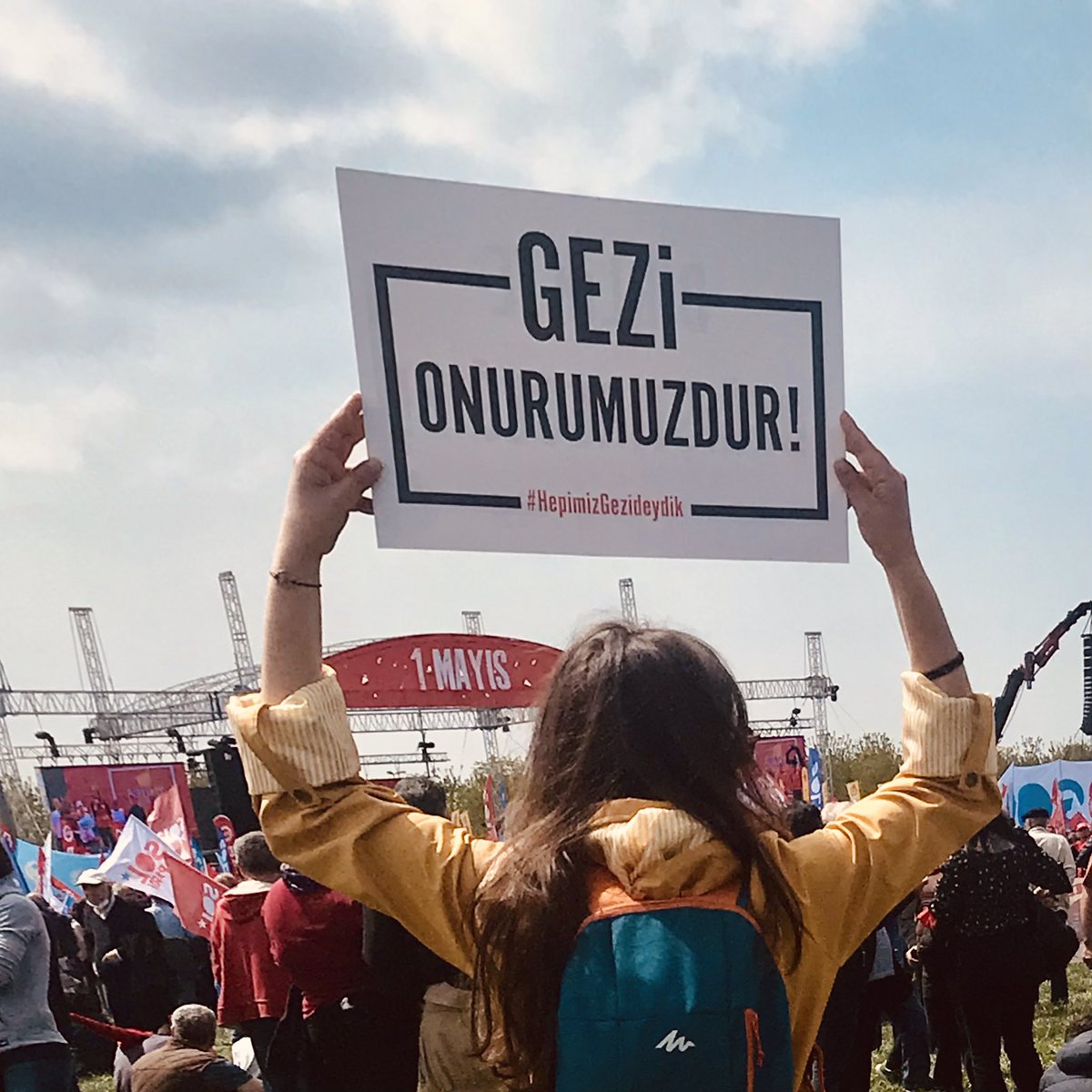 Yaşasın 1 Mayıs! Yaşasın Gezi! 
#GeziRuhuyla1Mayısa #GeziYargılanamaz