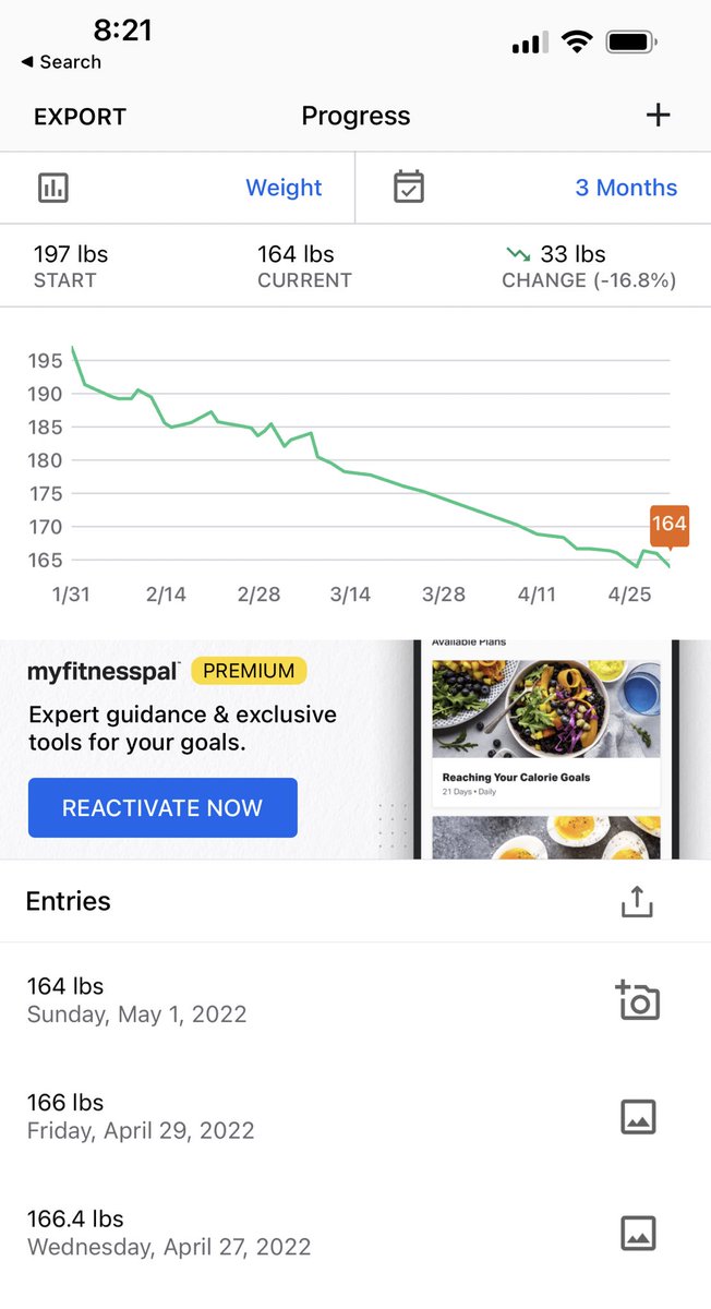 Been good with reaching my workout goals in April. #Aprildump