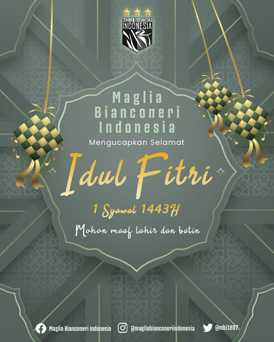 Taqabbalallahu Minna Wa Minkum

Selamat Idul Fitri 1443H

Mohon maaf lahir dan batin

<a href="/Jerseyforum/">Si Paling Jersey</a> <a href="/andarsofian/">Andar Sofian</a> <a href="/juve_gl/">Juventini Garis Lucu</a> 🙏🏼