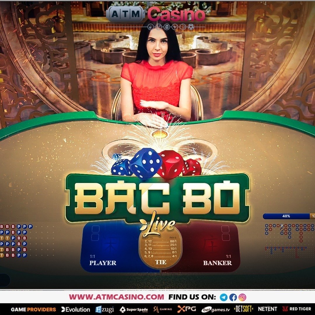 atmcasino_games's tweet photo. 🎲Take a look at Bac Bo by Evolution
💵Bac Bo is an exciting and all-new variation of the extremely popular Baccarat, with added dice action for a unique and exciting gaming experience!🤑
#atmcasino #bk #atmcasinogames #atmcasinoevolution #BacBo #Casinogames #ViratKohli #spin https://t.co/oDgZk9OzSB