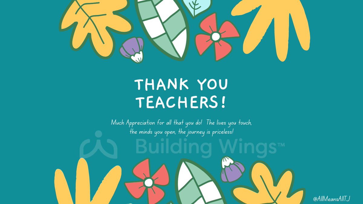 AllMeansAlltj's tweet photo. Much appreciation for all that you do!  #TeacherAppreciation2022 #AllMeansAll #WeKeepLeading https://t.co/0Qp1wjxDQT
