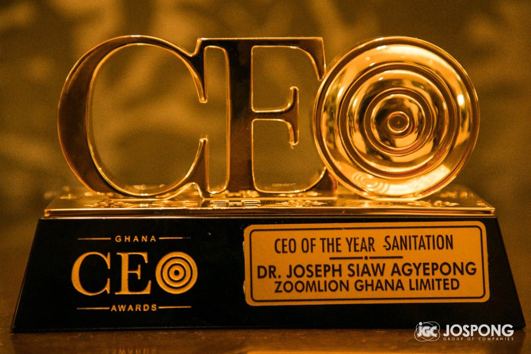 RoyaltyEmess's tweet photo. Well deserved Sir! #JSAgyepong @thejospongroup @ZoomlionLtd https://t.co/Kk7SBO7UGb