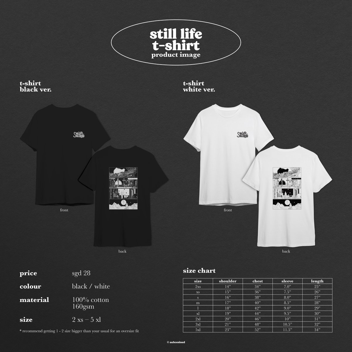 auhcesined's tweet photo. PREORDER: #BIGBANG
‘STILL LIFE’ MERCHANDISE

Tote Bag: SGD25
T-Shirt: SGD28

Preorder Period: 01/05 – 28/05
—
Do refer to image for more info! Please load image in 4K if it turned out blurry for you.
—
Please DM to order or for any enquiries 🥰💛 https://t.co/UHXAzuyOuM