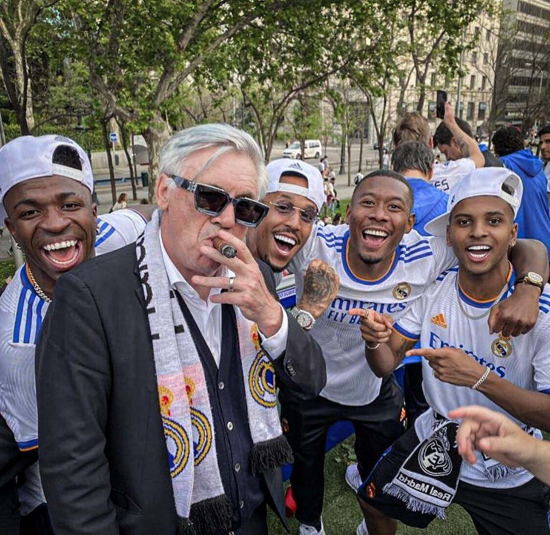 ESPNFC's tweet image. Carlo Ancelotti is a star 😂