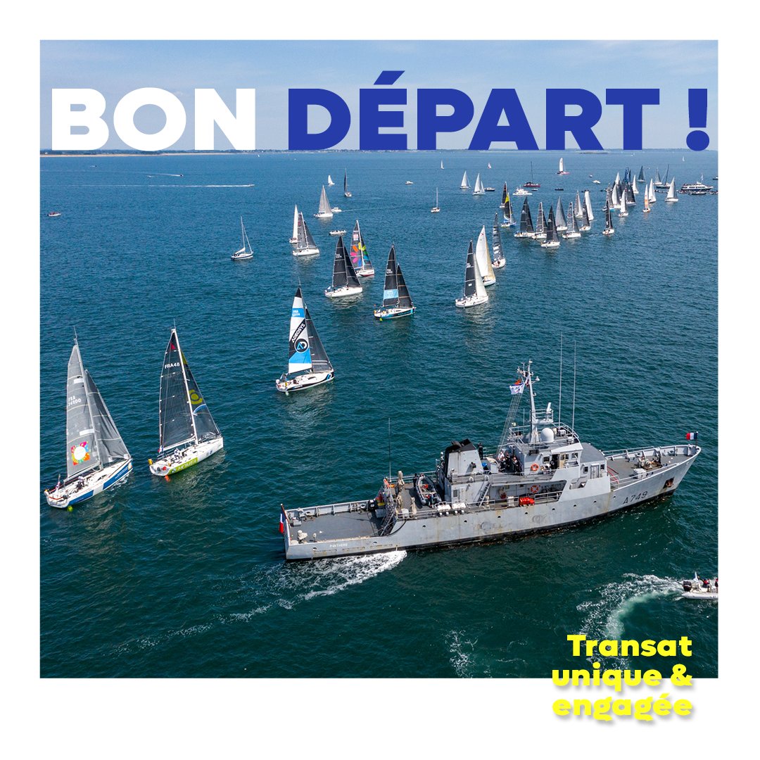 TOP DEPART de la #CapMartinique 🚥
C'est avec beaucoup d'émotions que nous voyons partir nos supers marins direction la Martinique ! On leur souhaite tout le meilleur dans leur formidable aventure. Vous pouvez les suivre ici : cap-martinique.com/cartographie
