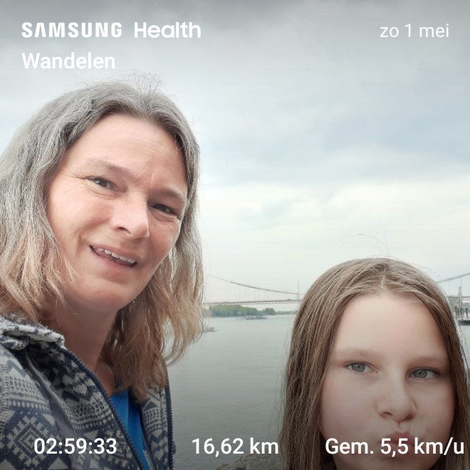 Vanmiddag nog even met Inge Andrik een rondje gedaan