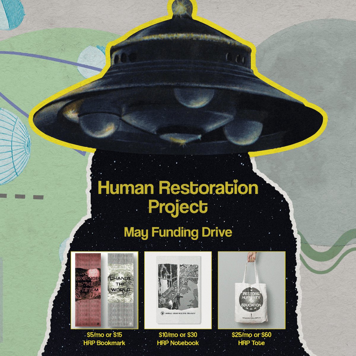 1/11 Our May funding drive is here! We are raising $1,500 to support our work. We greatly appreciate your donation as we continue to promote a human-centered education system. 🚀 #restorehumanity humanrestorationproject.org/donate