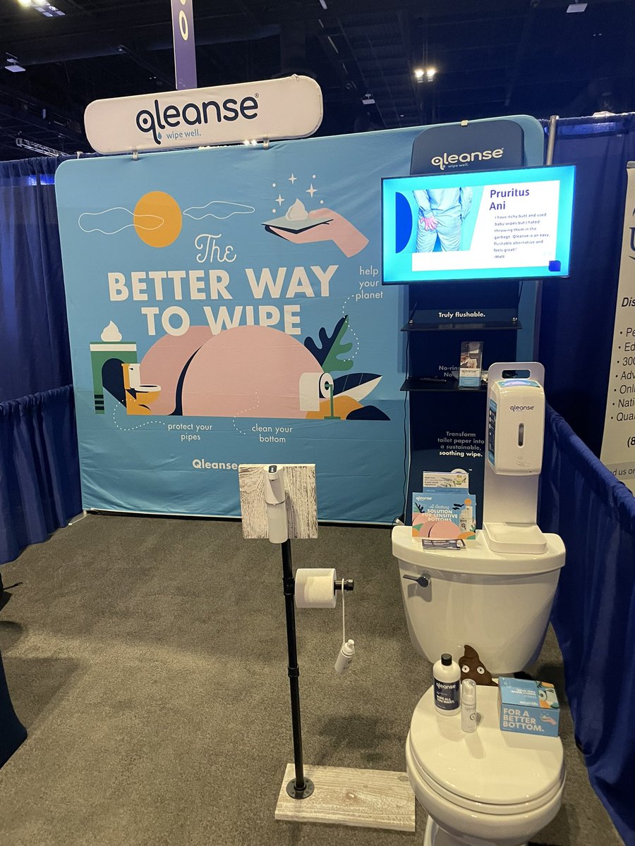 qleanse's tweet photo. Do you see hills or something else? ๐stop by our booth #928 to learn about a soothing solution for sensitive bottoms! ๐ Get a free sample and see a demo (just the first part!) #ASCRS22 #wipewell #ditchthewipes #qleanse #toiletpaperfoam #itchybutt #IBD https://t.co/HmdqNxE47A
