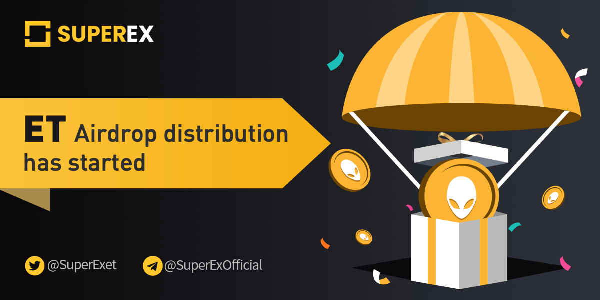 SuperEx's tweet photo. 🎉 #ET #Airdrop event from April 1 to April 30 has ended, and the #rewards will be distributed on May 1 🥳

The specific distribution completion time is subject to the official announcement of #SuperEx 👽

Join the latest event➡️https://t.co/dpRNj0QYuz

#AirdropCrypto #Giveaway https://t.co/UDcMitKCCh