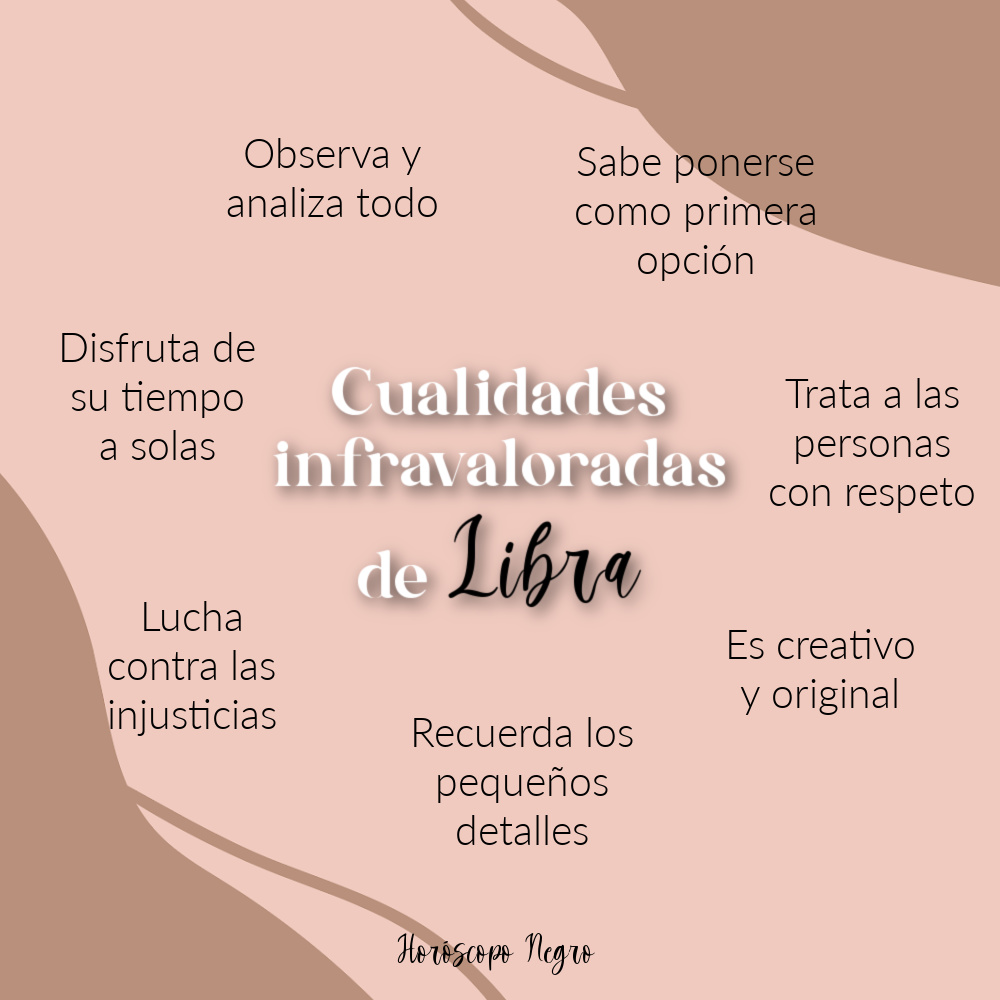 Cualidades infravaloradas de #Libra ✨🔮✨ #horoscoponegro, image size:1000x1000