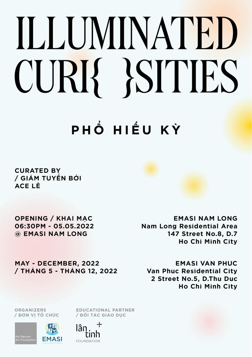 PHỔ HIẾU KỲ / Illuminated Curiosities – opening 📌 - mailchi.mp/randian-online…
