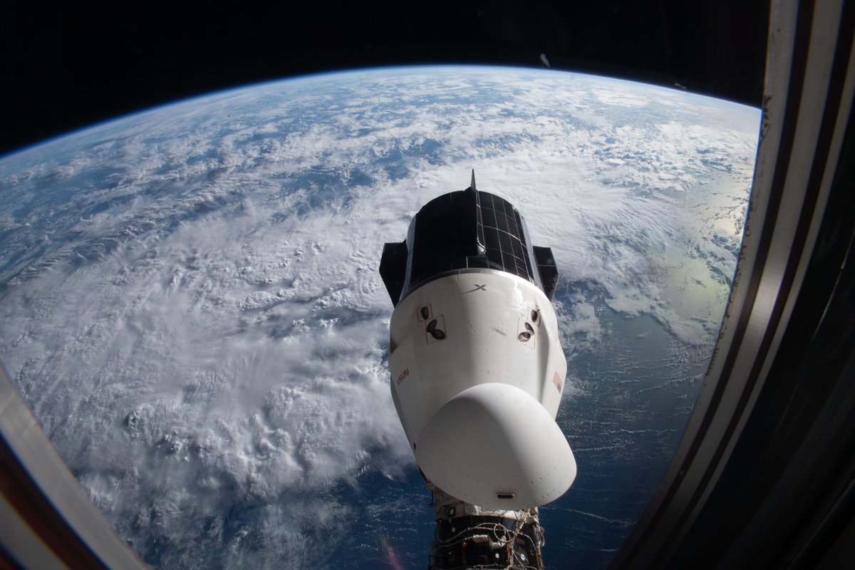 Completing Dragon suit checkouts &amp; a view of our <a href="/SpaceX/">SpaceX</a> Crew Dragon capsule Endurance 🐉🚀 Soon it's time to head back to Earth &amp; I'm looking forward to home, but also getting a bit wistful that it'll soon be time to say goodbye. #Crew3 #CosmicKiss