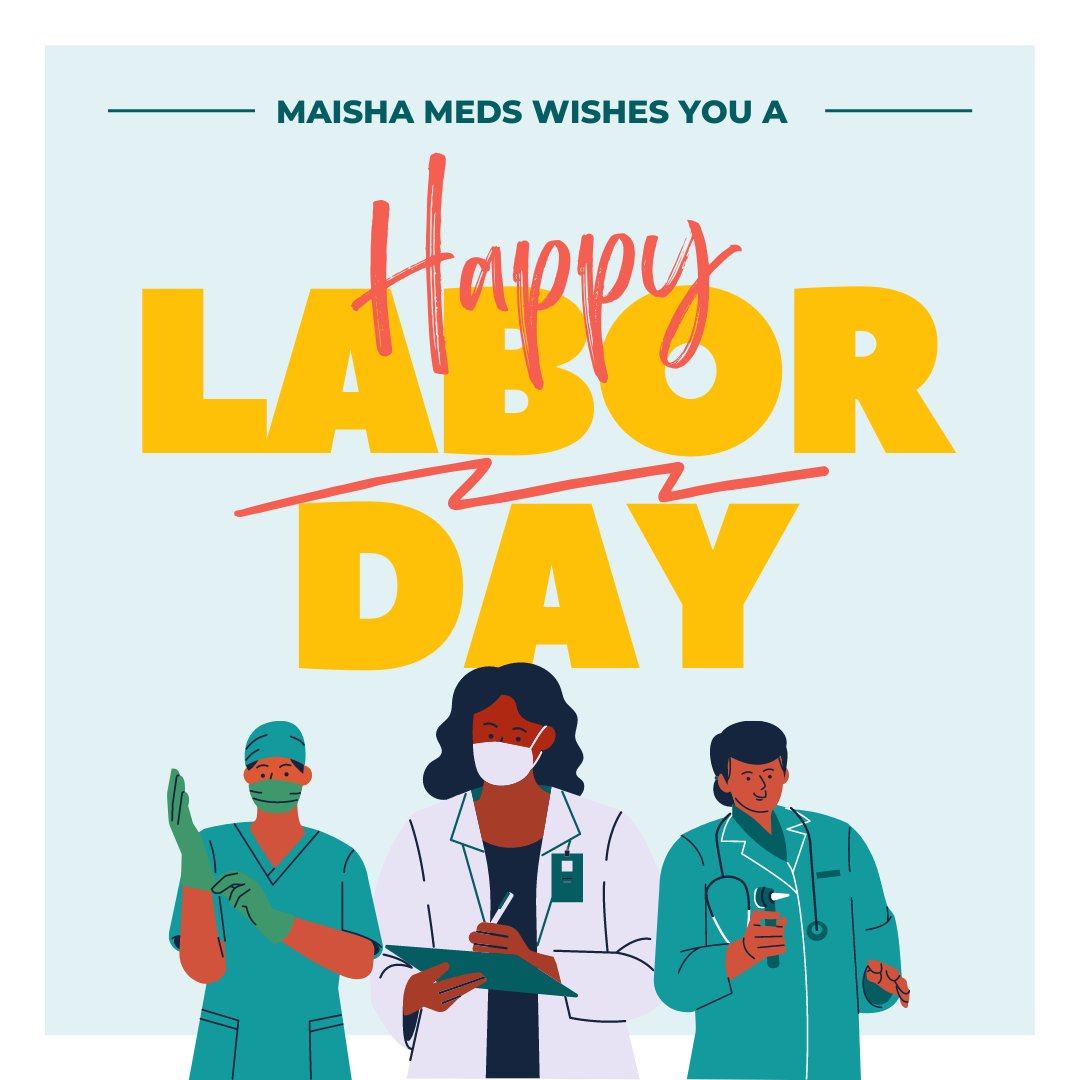 MaishaMeds's tweet photo. Happy labor day to everyone and to all the pharmacists and attendants who work hard each day to provide quality healthcare!
#laborday #LaborDay2022 #pharmasist #phatmacy #happylaborday2022 #healthcare https://t.co/kIfuYD5Jqh