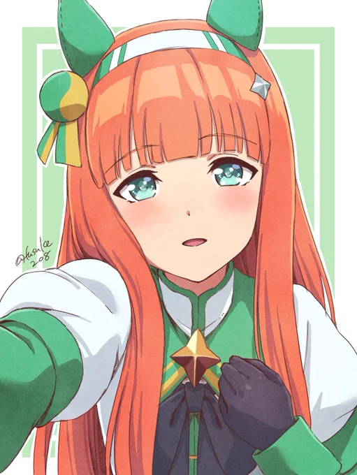 スズカさんお誕生日おめでとうございます🎂
ゲームで初めて育成した子だったので思い出深いです #サイレンススズカ生誕祭2022 #ウマ娘 