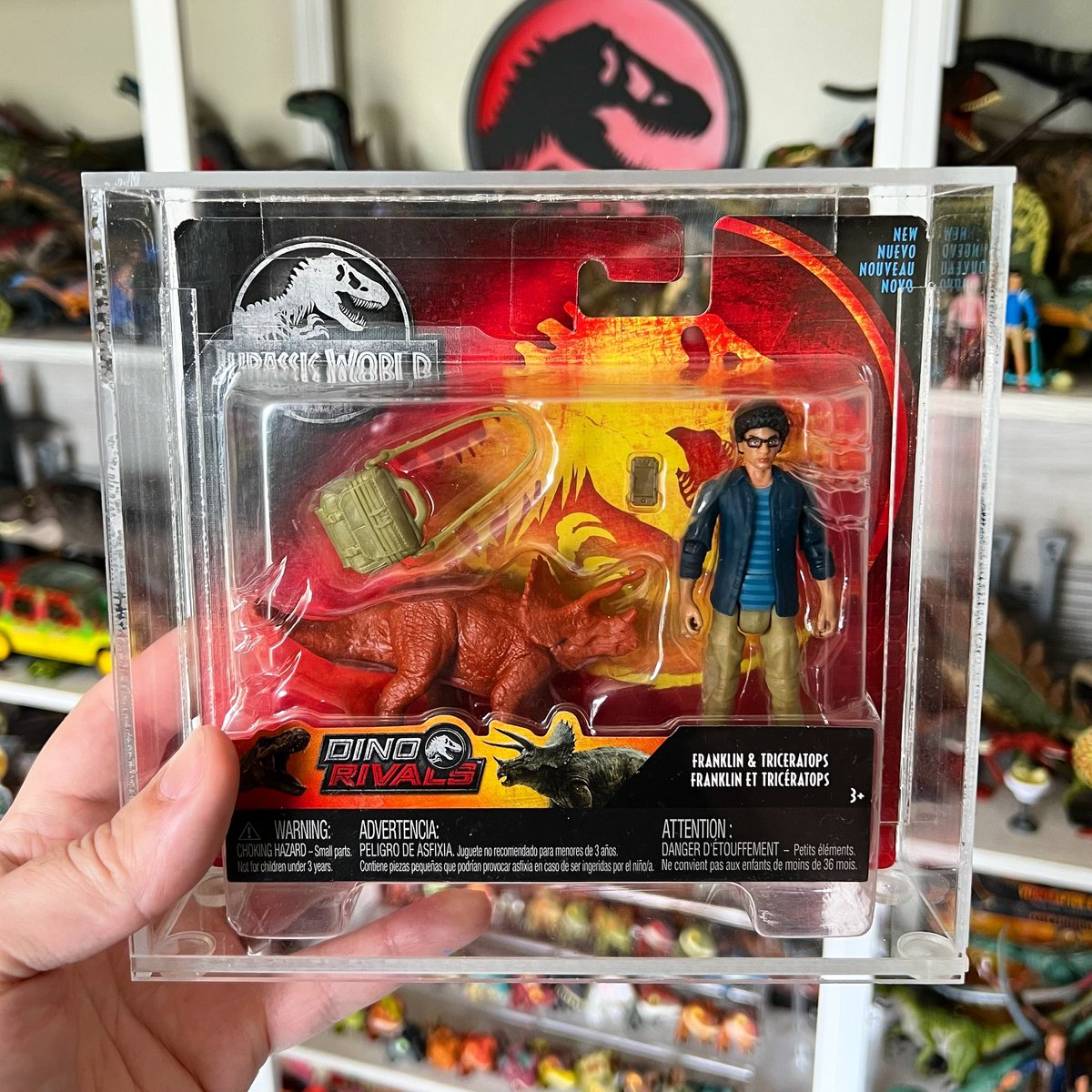 Gotta have Franklin!

#collectjurassic #matteljurassicworld #jurassicworld #mattel #toys #toycollector #jurassicworldfallenkingdom #jurassicpark #canceledtoys #franklinwebb #dinorivals