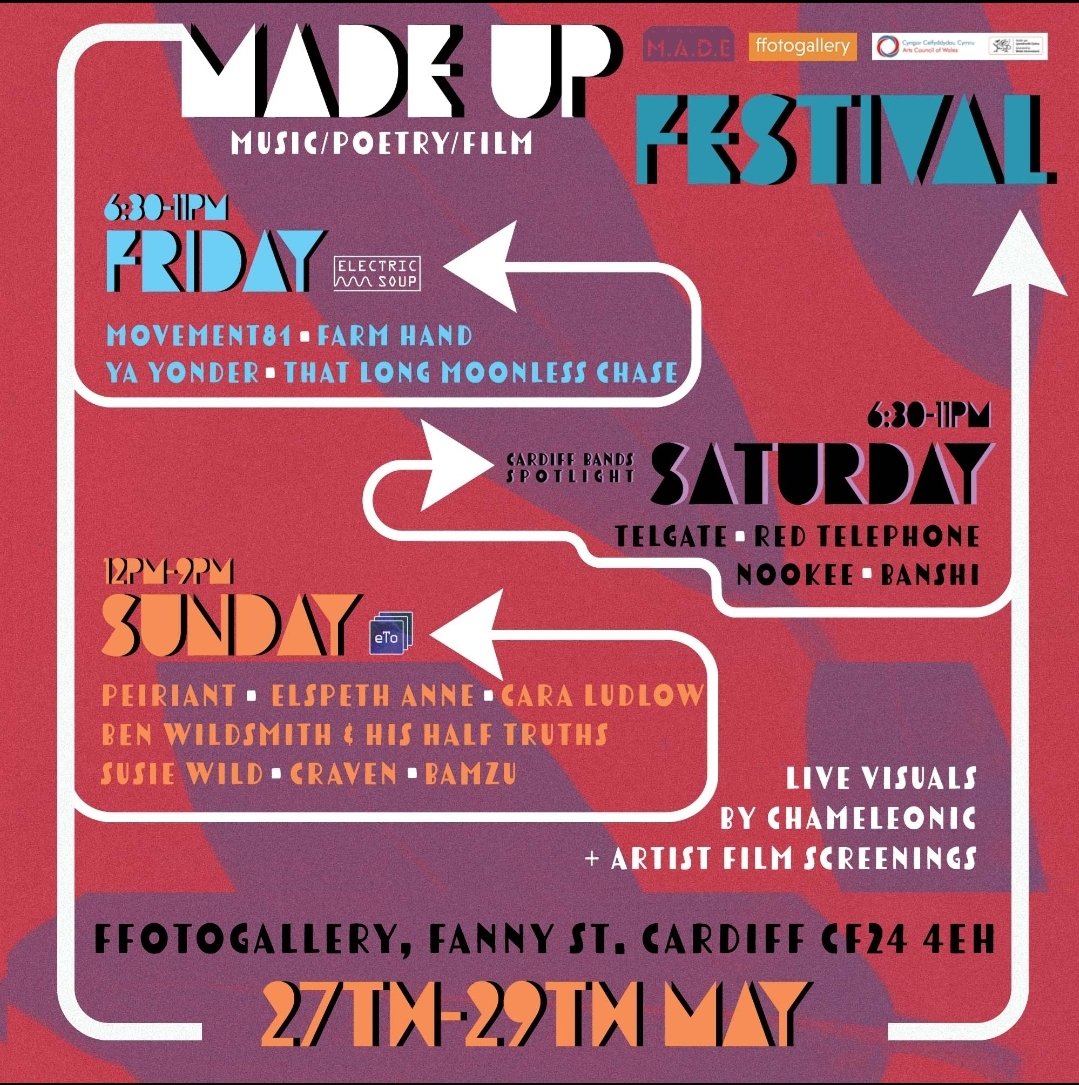 Delighted to be playing at this festival⤵️ 

I'll be playing solo on the Friday night alongside @farmhandle, Movement81 and That Long Moonless Chase with live visuals from <a href="/chameleonic/">Nic Finch</a>. All curated by <a href="/_teddyhunter/">Teddy Hunter</a>. Looking forward to it!