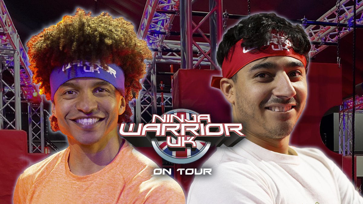 Introducing Ninja on Tour - a brand NEW online EXCLUSIVE 🥷 Two celebrities compete for glory on the #NinjaWarriorUK course, but who will be first to lift the trophy? 🏆 Stay tuned to find out more! @karimzeroual | @iamradzi | @BenShires