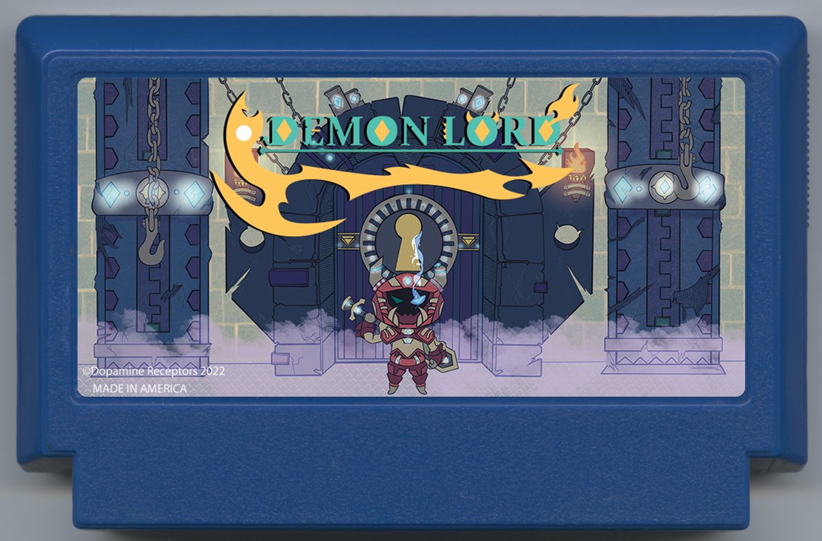 DReceptors's tweet photo. My entry for the My Famicase Exhibition. Wanted to go for a dungeon like game. @meteor_club 

#famicase2022 #gaming #exhibition https://t.co/VzVoOYEyFl