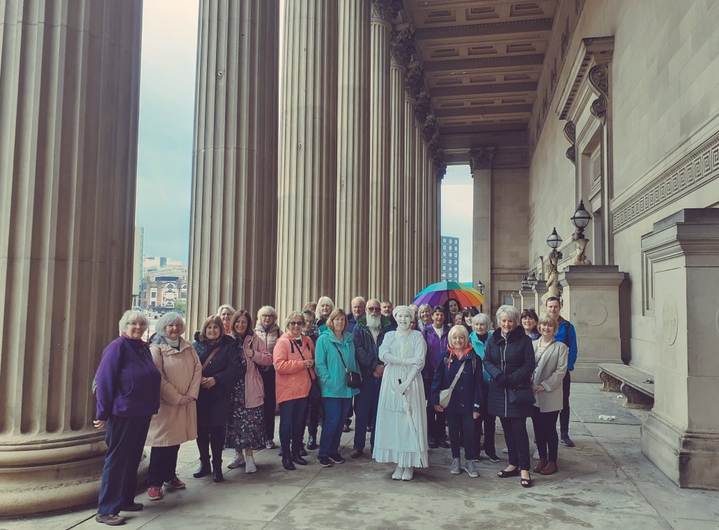 Enjoyed celebrating the SHEROE Kitty Wilkinson. Walk tour returns Sun 12th June before the play #KittyQueenoftheWashhouse is staged @ShakespeareNP  on  July 23rd & 24th

#Walkingtours #outdoortheatre #Streettheatre #visitliverpool #TourismLiverpool #heritage #herstory #civicpride