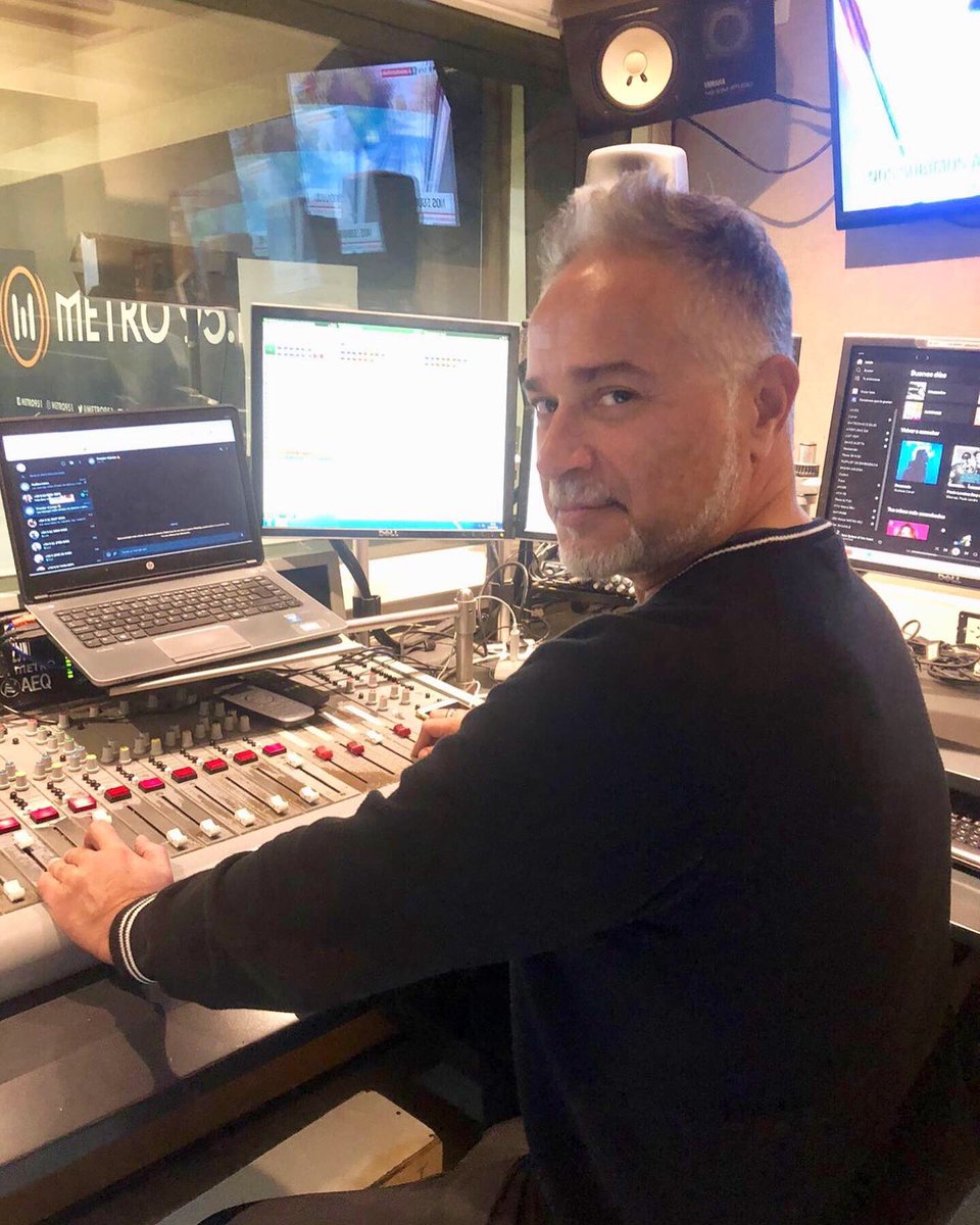 marcelominotti's tweet photo. 💥Celebrando el #díadeltrabajador disfrutando hacer lo que tanto amo! 📻

📍#Metro951 https://t.co/9jIxozdNT5