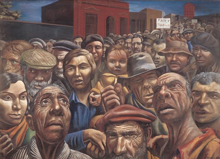Pan,Trabajo y Cultura. Antonio Berni