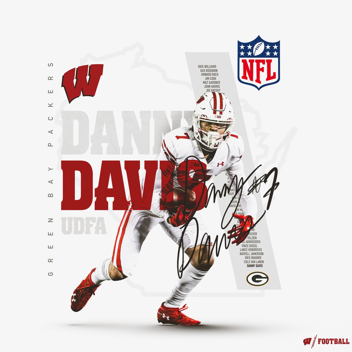 Wisconsin Football tweet media