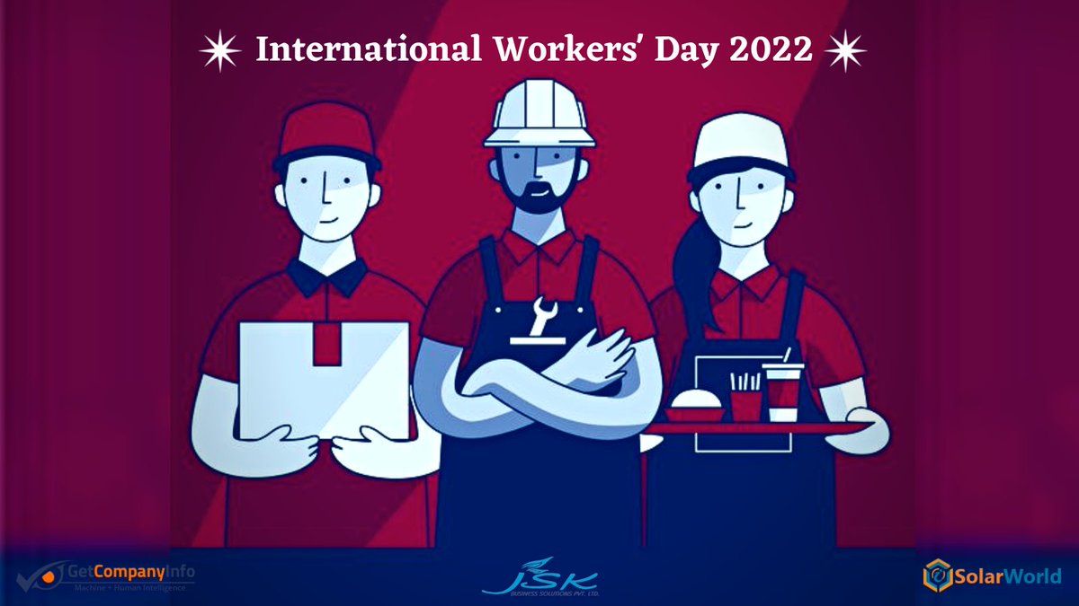 Let us respect all the workers around us. Happy International Labour Day!
#MayDay