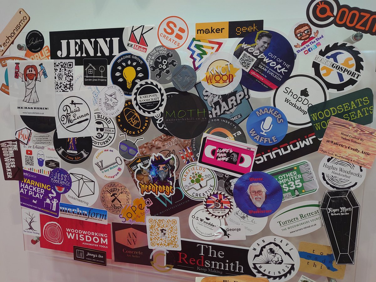 ClaresFunkWare's tweet photo. Just got home from @Makers_Central and feeling really inspired to make my wedding VHS light stands. So many cool things to do and see. Great event.
Can you spot me 😂

#makerscentral #craft #ideas #fun #manysteps https://t.co/lsgdYFv2bz