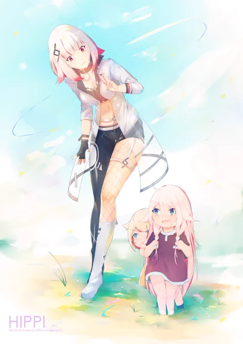 海外のファンとしては、自分の作品が多いことに気づかれているのか分からないこともありますが、今回は直接作品の形で気持ちを伝えたいと思います。🤔
HIPPIお姉さん!!❤️
@HIPPI_ARIA03 
#HIPPI #HIPPIパイセン #IA #イア #OИE #オネ #イラスト  #illustration #ARIA 