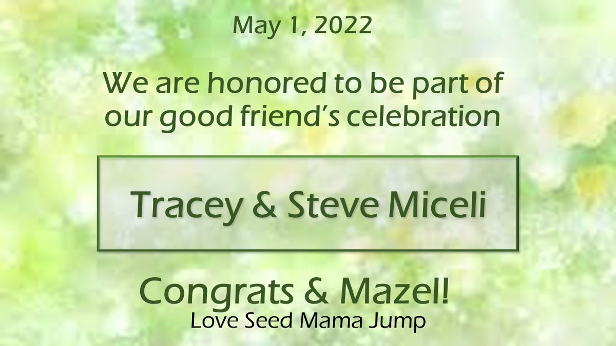 Love Seed Mama Jump tweet media
