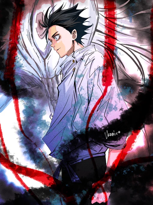 乙骨憂太 
 #呪術廻戦ファンアート 