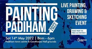 Abstract_Ricky's tweet image. It’s been six months since I picked up a brush. But after a much needed creative break I will return to my easel on 14th May. I hope to see some friends on the day ❤️